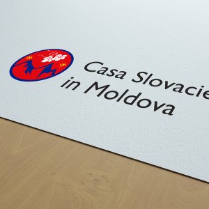Логотип для ассоциации организаций Молдовы и Словакии